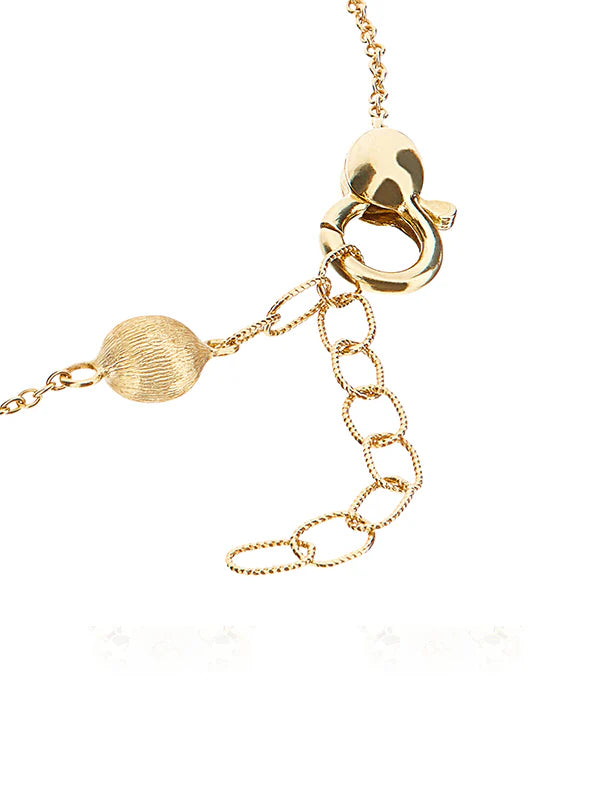 "Bourgeois" Gold and Diamonds bars bracelet