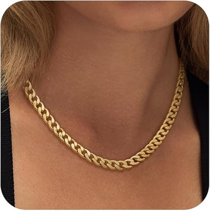 'Chiara' – Cuban Link Chain Necklace