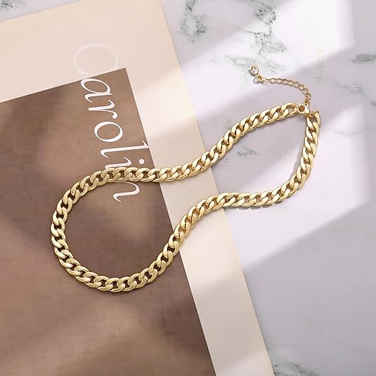 'Chiara' – Cuban Link Chain Necklace