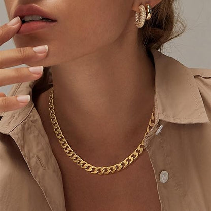 'Chiara' – Cuban Link Chain Necklace