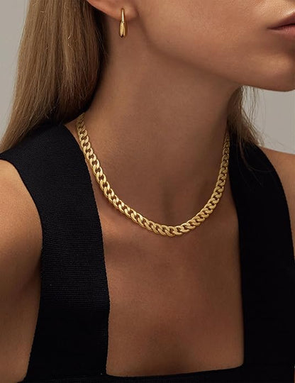 'Chiara' – Cuban Link Chain Necklace