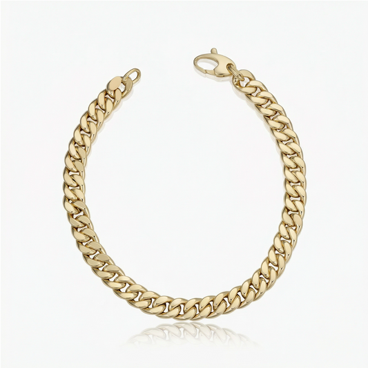 'L'Essentiel' – Cuban Chain Bracelet