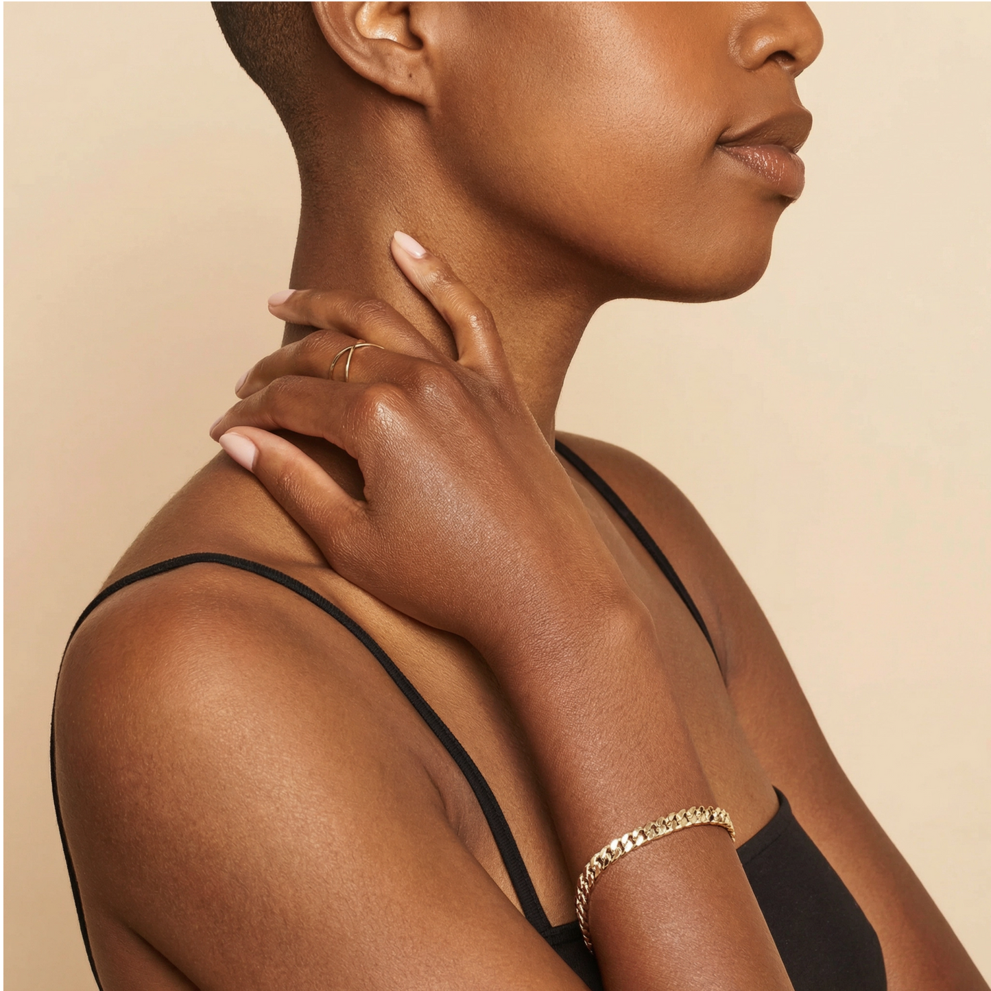 'L'Essentiel' – Cuban Chain Bracelet