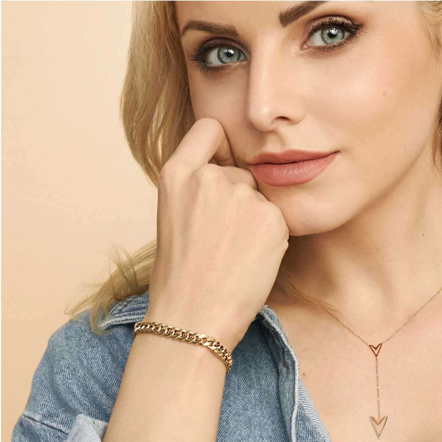 'L'Essentiel' – Cuban Chain Bracelet