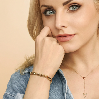 'L'Essentiel' – Cuban Chain Bracelet